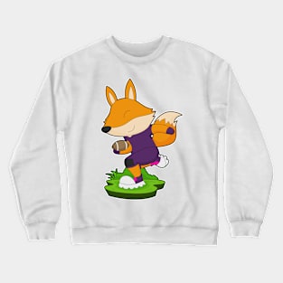 Fox American Football Sports Crewneck Sweatshirt